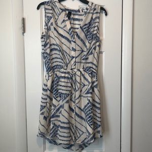 Gap blue and white sundress